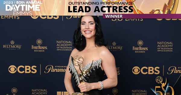 2023 Daytime Emmys: B&B's Jacqueline MacInnes Wood wins third Lead Actress trophy